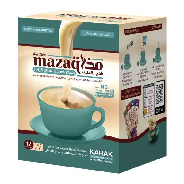 Mazaq karak non sugar tea sachets